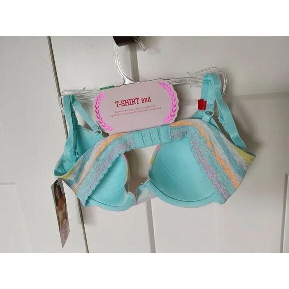SO T-Shirt Bra 36B Multi-color - Picture 2 of 5